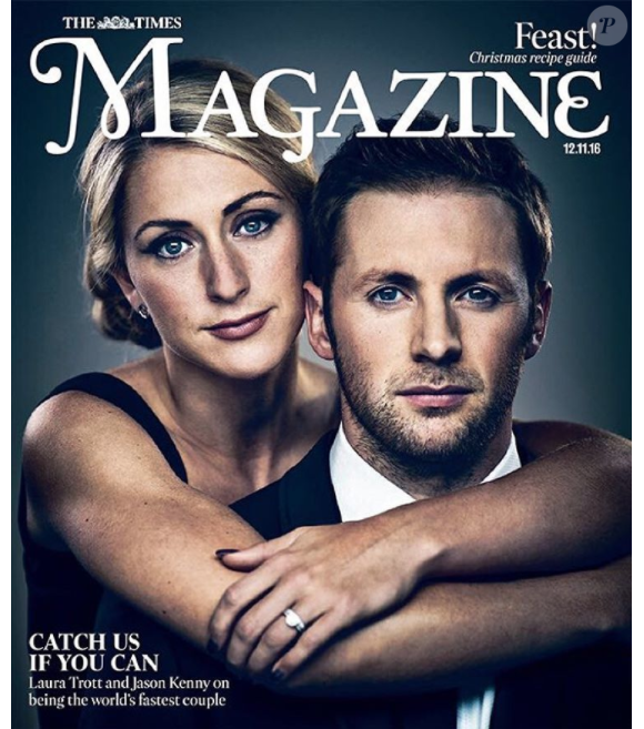 Jason Kenny et sa femme Laura (Trott), ici en couverture de Times Magazine, ont annoncé le 14 février 2017 qu'ils attendent leur premier enfant. Photo Instagram.
