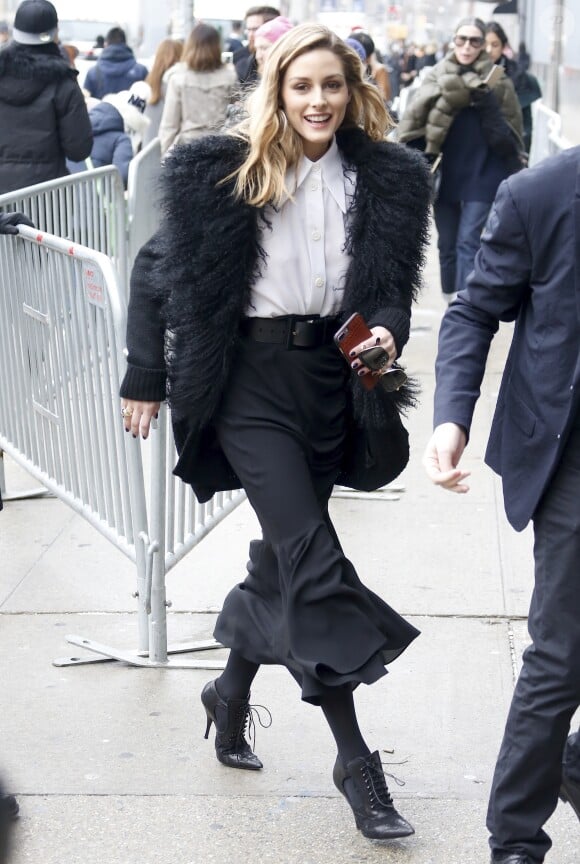 Olivia Palermo au défilé Michael Kors à New York le 15 février 2017.