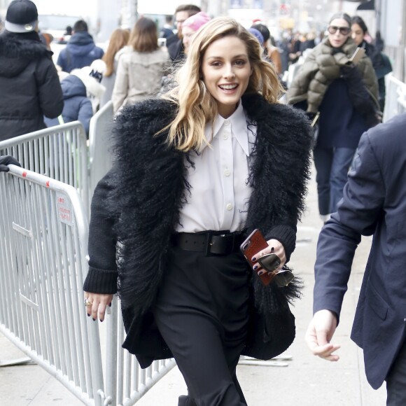 Olivia Palermo au défilé Michael Kors à New York le 15 février 2017.