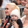Gwen Stefani avec Behati Prinsloo et sa fille Dusty Rose Levine - Adam Levine reçoit son étoile sur le Walk of Fame à Hollywood, le 10 février 2017 © Chris Delmas/Bestimage