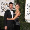 Adam Levine et sa femme Behati Prinsloo - 72ème cérémonie annuelle des Golden Globe Awards à Beverly Hills. Le 11 janvier 2015.