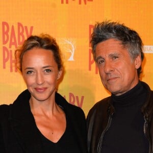 Hélène de Fougerolles et son compagnon Marc Simoncini - Avant-première du film "Baby Phone" au Cinéma UGC Normandie à Paris le 20 février 2017. © Coadic Guirec/Bestimage