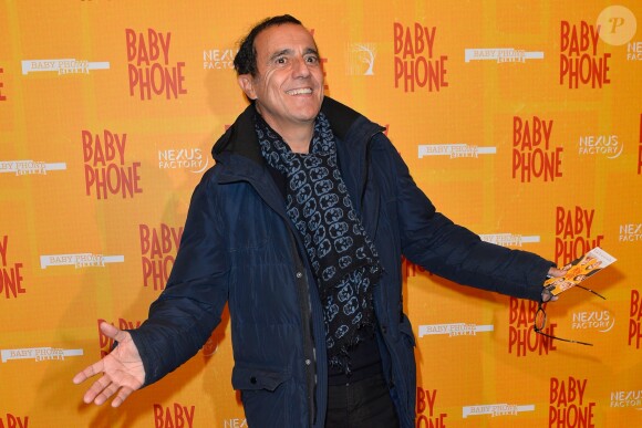 Thierry Beccaro - Avant-première du film "Baby Phone" au Cinéma UGC Normandie à Paris le 20 février 2017. © Coadic Guirec/Bestimage
