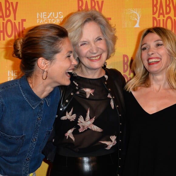 Barbara Schulz, Marie-Christine Adam et Anne Marivin - Avant-première du film "Baby Phone" au Cinéma UGC Normandie à Paris le 20 février 2017. © Coadic Guirec/Bestimage