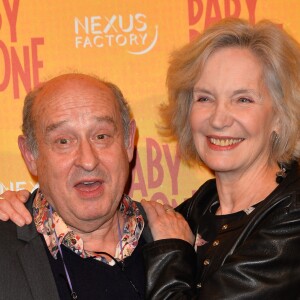 Michel Jonasz et Marie-Christine Adam - Avant-première du film "Baby Phone" au Cinéma UGC Normandie à Paris le 20 février 2017. © Coadic Guirec/Bestimage