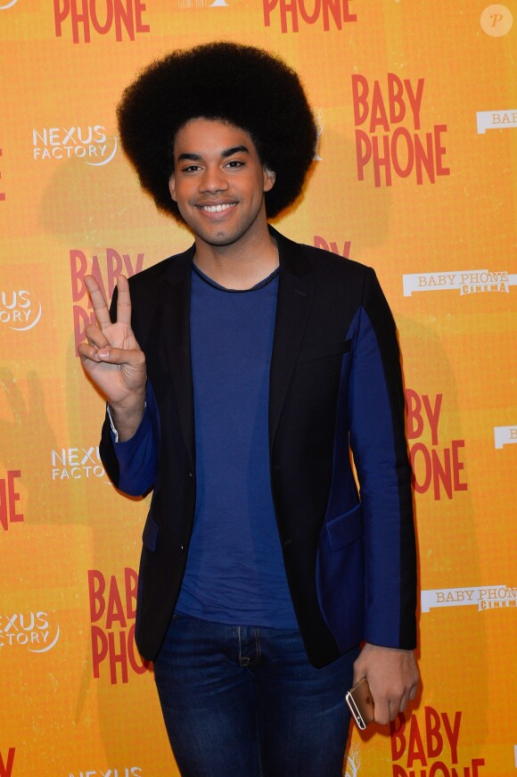 Gwendal Marimoutou - Avant-première du film "Baby Phone" au Cinéma UGC Normandie à Paris le 20 février 2017. © Coadic Guirec/Bestimage