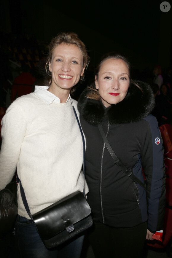 Alexandra Lamy et sa soeur Audrey lors du 20ème Festival du film de comédie à l'Alpe d'Huez, France, le 20 janvier 2017.