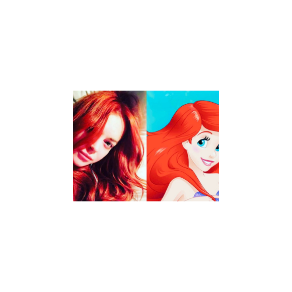 Lindsay Lohan veut intégrer le casting du film La Petite Sirène, actuellement en projet dans les studios Disney - Photo publiée sur Instagram le 20 février 2017