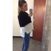 Alexia Mori exhibe son baby bump - Instagram, janvier 2017