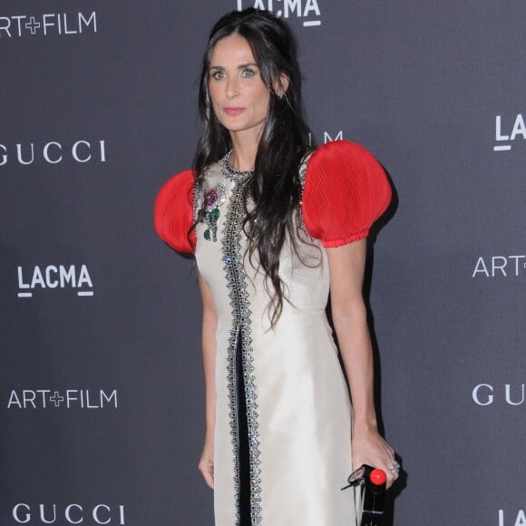 Demi Moore au gala LACMA Art + Film à Los Angeles, le 29 octobre 2016.