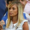 Fiona Cabaye - Les femmes des joueurs de l'équipe de France assistent au match France - Equateur à Rio de Janeiro au Brésil le 25 juin 2014.