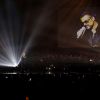 Hommage rendu à George Michael, disparu le 25 décembre 2016, sur la scène des Brit Awards 2017 à l'O2 Arena à Londres. Le 22 février 2017