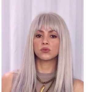 Shakira change de tête pour le tournage du clip "Comme Moi" en duo avec Black M. photo publiée sur Instagram le 22 février 2017.