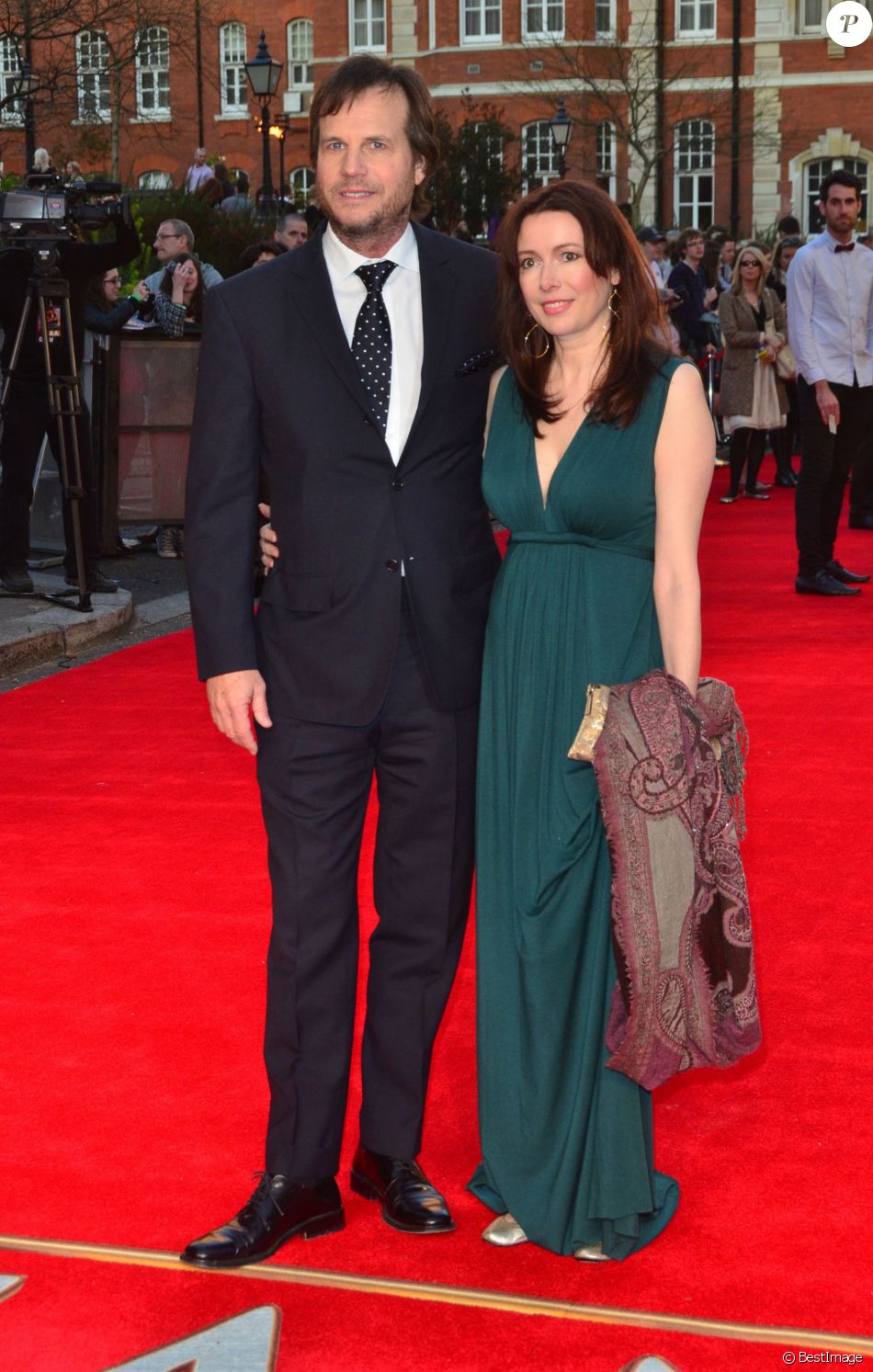 Bill Paxton et Louise Newbury Avantpremière de Titanic 3D à Londres