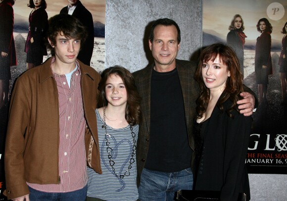 Bill Paxton en famille - Présentation de la série Big Love à Los Angeles en 2011
