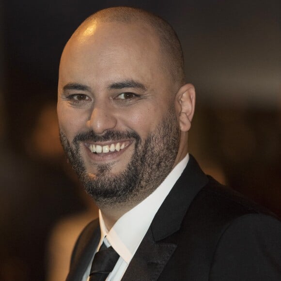 Jérôme Commandeur (smoking Smalto) - Arrivées au dîner de la 42ème cérémonie des César au Fouquet's à Paris. Le 24 février 2017 © Pierre Perusseau / Bestimage