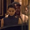 Selena Gomez et The Weeknd quittent l'hôtel la Réserve à Paris le 27 février 2017. 