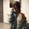 Selena Gomez dans les coulisses du concert de son amoureux The Weeknd à Amsterdam. Photo publiée sur Instagram le 24 février 2017