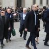 Alber Elbaz - Arrivée des personnalités à la cérémonie religieuse en l'honneur de Franca Sozzani (rédactrice en chef de Vogue Italie décédée le 22 décembre 2016) à Milan, le 27 février 2017