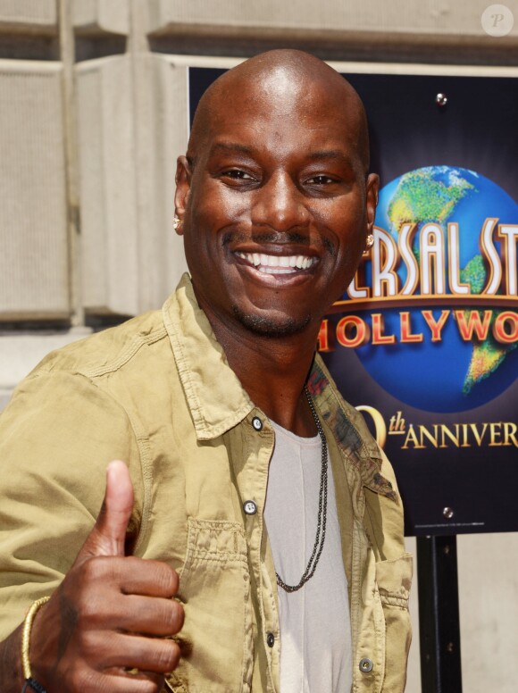 Tyrese Gibson - Inauguration du Fast & Furious Supercharged Ride aux Studios Universal à Los Angeles le 23 juin 2015.