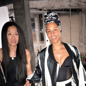 Vera Wang et Alicia Keys - Défilé de mode prêt-à-porter automne-hiver 2017/2018 "Rick Owens" au Palais de Tokyo. Paris, le 2 mars 2017. © CVS/Veeren/Bestimage
