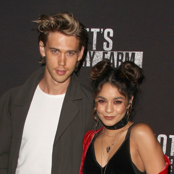 Vanessa Hudgens et son petit ami Austin Butler à la soirée Knott's Scary Farm à Buena Park, le 30 septembre 2016