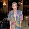 Kyle De'Volle arrivant au défilé de mode "Vivienne Westwood", collection prêt-à-porter Automne-Hiver 2017-2018 à l'hôtel Intercontinental à Paris, le 4 Mars 2017.© CVS/Veeren/Bestimage