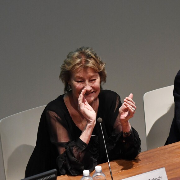 Marisa Bruni Tedeschi - Présentation du nouveau livre de Marisa Bruni Tedeschi "Mes chères filles, je vais vous raconter" à Turin en Italie le 6 mars 2017.