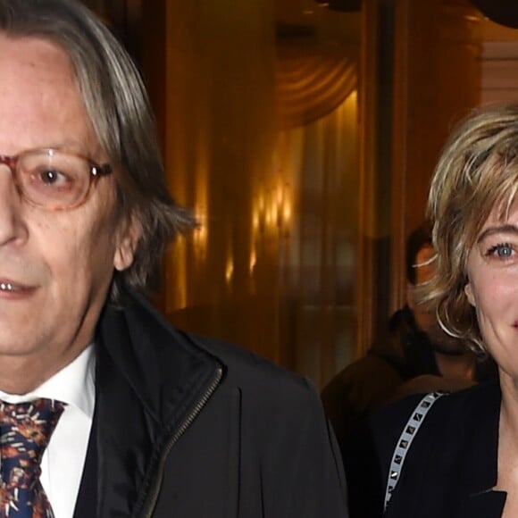 Diego Della Valle (Pdg de Tod's), Valeria Bruni Tedeschi - Présentation du nouveau livre de Marisa Bruni Tedeschi "Mes chères filles, je vais vous raconter" à Turin en Italie le 6 mars 2017.