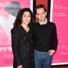 Naidra Ayadi et un ami lors de l'avant-première du film "De plus belle" au cinéma Publicis à Paris, France, le 6 mars 2017. © Coadic Guirec/Bestimage