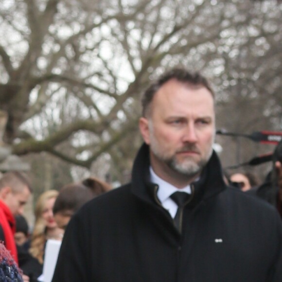 Pharrell Williams - Arrivées au défilé de mode prêt-à-porter automne-hiver 2017/2018 "Chanel" au Grand Palais à Paris. Le 7 mars 2017 © CVS-Veeren / Bestimage