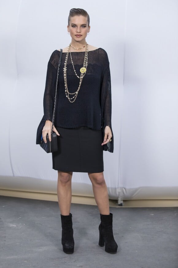 Stormi Bree Henley au défilé de mode "Chanel" collection prêt-à-porter automne-hiver 2017/2018 au Grand Palais à Paris, France, le 7 mars 2017. © Olivier Borde/Bestimage