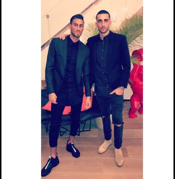 Giuseppe des "Anges 9" et Anthony à Miami, Instagram, 2017