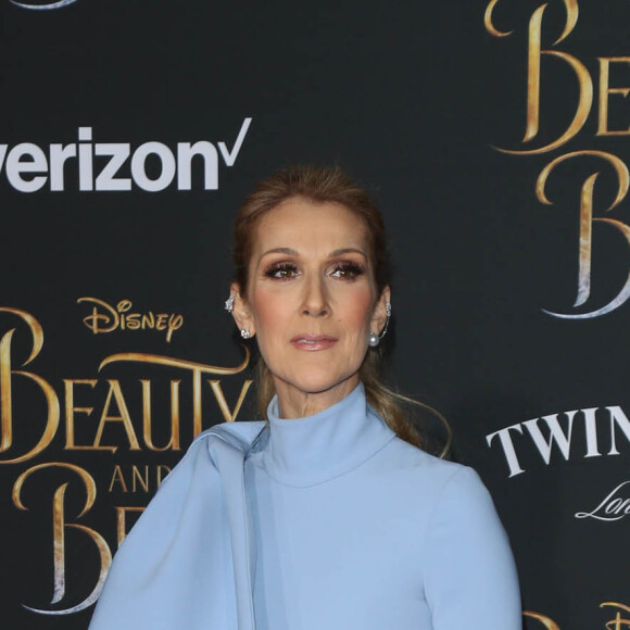Céline Dion à la première de 'Beauty and the Beast' (La Belle et la Bête) au théâtre El Capitan à Hollywood, le 2 mars 2017 © Chris Delmas