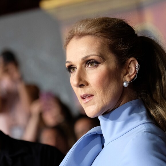 Céline Dion à la première de 'Beauty and the Beast' (La Belle et la Bête) au théâtre El Capitan à Hollywood, le 2 mars 2017 © Chris Delmas  People at the premiere of 'Beauty and the Beast' held at the El Capitan theatre. March 2, 201702/03/2017 - Los Angeles