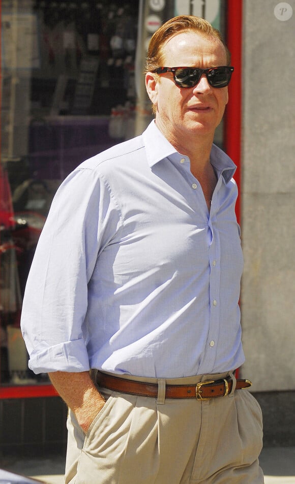 James Hewitt, ancien amant de Lady Di, en 2006 à Londres sur Kings Road.