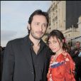 Emmanuelle Béart et Michaël Cohen à Cabourg en juin 2008.