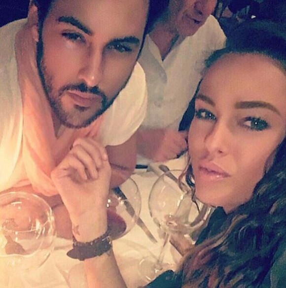 Vanessa Lawrens et Gabano en couple - Instagram, 2017