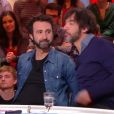 Mathieu Madénian et Thomas VDB s''expliquent dans "Quotidien" sur TMC, le 15 mars 2017.