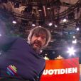 Mathieu Madénian et Thomas VDB s''expliquent dans "Quotidien" sur TMC, le 15 mars 2017.