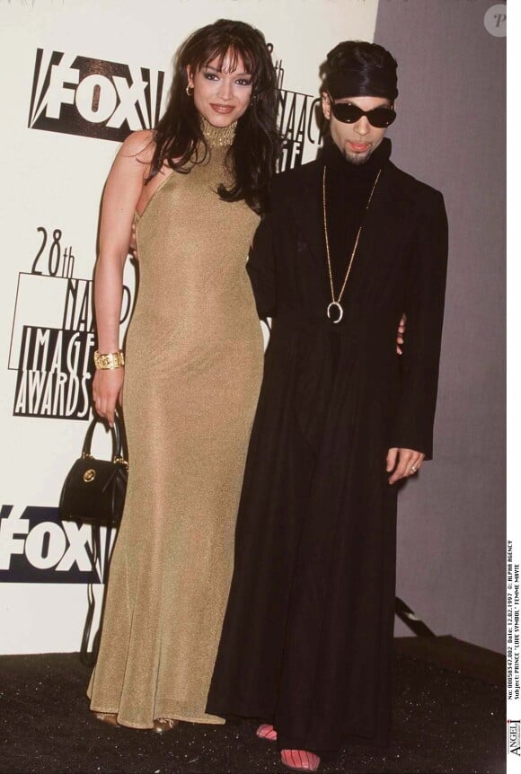 Mayte Garcia et Prince aux American Comedy Awards en 1997.
