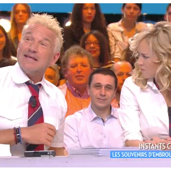 Benjamin Castaldi se confie sur un geste déplacé de la part d'un de ses professeurs et passe un message fort dans "Touche pas à mon poste" sur C8. Le 16 mars 2017.