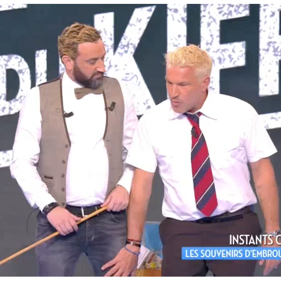 Benjamin Castaldi se confie sur un geste déplacé de la part d'un de ses professeurs et passe un message fort dans "Touche pas à mon poste" sur C8. Le 16 mars 2017.