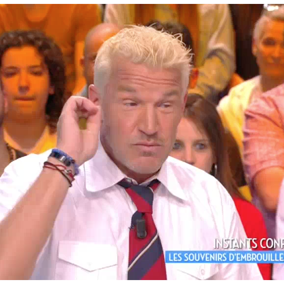 Benjamin Castaldi se confie sur un geste déplacé de la part d'un de ses professeurs et passe un message fort dans "Touche pas à mon poste" sur C8. Le 16 mars 2017.