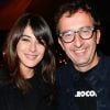 Cyrille Eldin et sa compagne Sandrine Calvayrac - Louis-Michel Colla fête son 60ème anniversaire au théâtre de la Gaîté-Montparnasse à Paris le 8 novembre 2016. Louis-Michel Colla est le directeur du théâtre de la Gaîté-Montparnasse depuis 1998. © Coadic Guirec/Bestimage