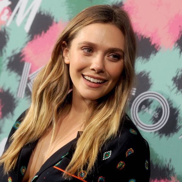 Elizabeth Olsen à la soirée Kenzo x H&M à New York, le 19 octobre 2016
