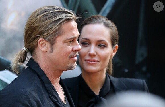 Brad Pitt et Angelina Jolie à Paris le 03/06/2013