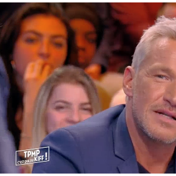 Benjamin Castaldi a eu une relation amoureuse avec un de ses professeurs. Confidence réalisée dans "Touche pas à mon poste" sur C8. Le 24 mars 2017.