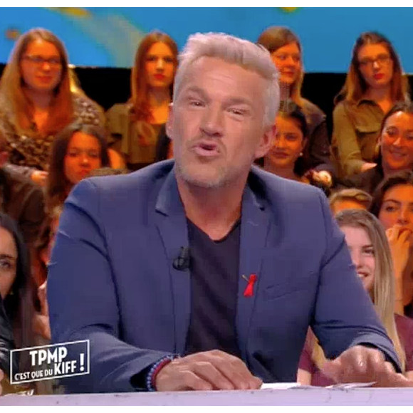 Benjamin Castaldi a eu une relation amoureuse avec un de ses professeurs. Confidence réalisée dans "Touche pas à mon poste" sur C8. Le 24 mars 2017.