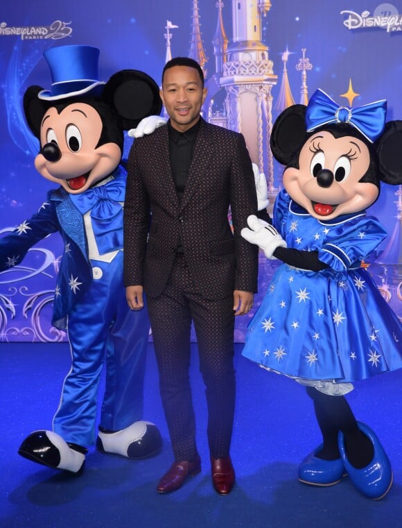 John Legend - 25e anniversaire de Disneyland Paris à Marne-La-Vallée le 25 mars 2017 © Veeren Ramsamy / Bestimage